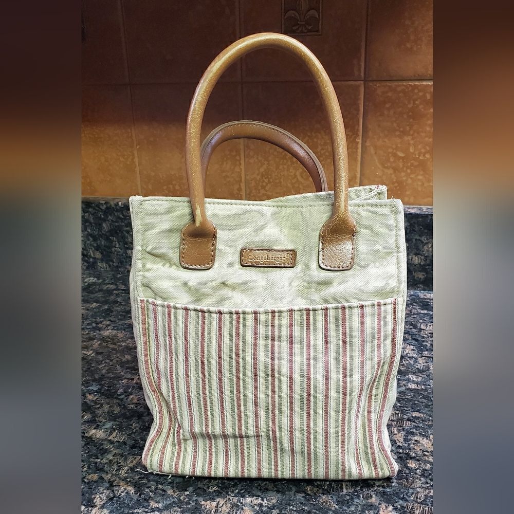 Longaberger Canvas Tote